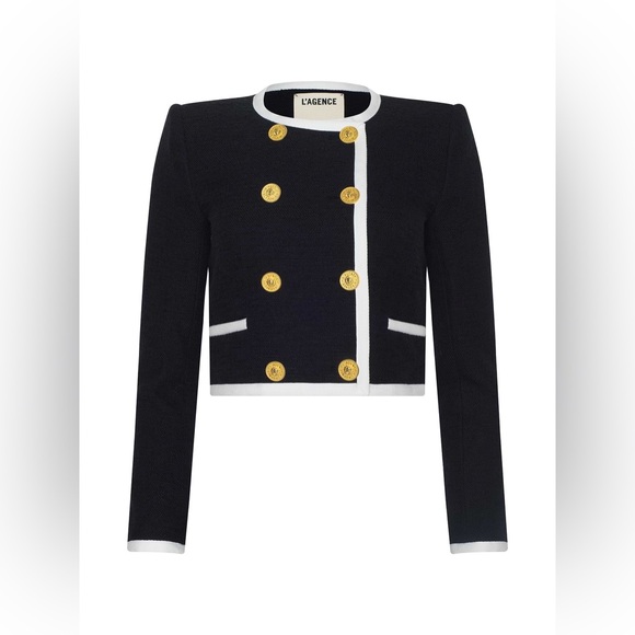 L’agence Mazikeen Tweed Jacket $725 NWT - Picture 13 of 15